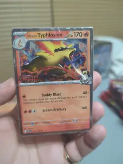 Pokemon TCG Ethan's Typhlosion Destined Rivals Build And Battle Deck #2 - Image 1