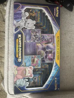 POKEMON TCG XY EVOLUTIONS KANTO POWER MEWTWO EX COLLECTION SET FACTORY SEALED - Image 2