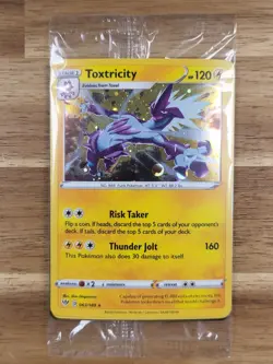 Pokemon - SWSH - Toxtricity 063/189 - 129/185 - 082/163 - Sealed Promo - NM - Image 1