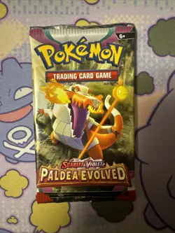 Pokemon Paldea Evolved Booster Pack NEW Sealed Pack - Image 1