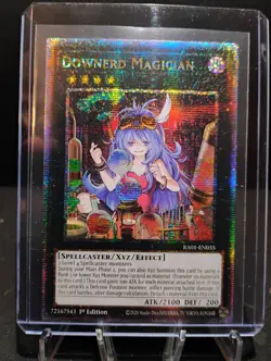 Yu-Gi-Oh Downerd Magician RA01-EN035 Quarter Century Secret Rare 1st Edition NM - Image 4