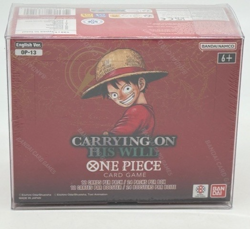 #2 One Piece EN OP-13 Carrying on His Will Booster Box Sealed w/ Plastic Case - Image 1