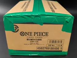 One Piece Japanese OP-13 Carrying On His Will Booster Box Case Sealed - Image 3
