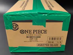 One Piece Japanese OP-13 Carrying On His Will Booster Box Case Sealed - Image 5