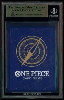 2025 One Piece Promos JPN ST21014 Monkey D. Luffy SR Flagship Battle BGS 10 - Image 3