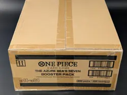 One Piece OP14-EB04 The Azure Sea's Seven English 12 Booster Box Case Sealed - Image 2