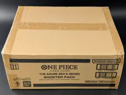 One Piece OP14-EB04 The Azure Sea's Seven English 12 Booster Box Case Sealed - Image 3