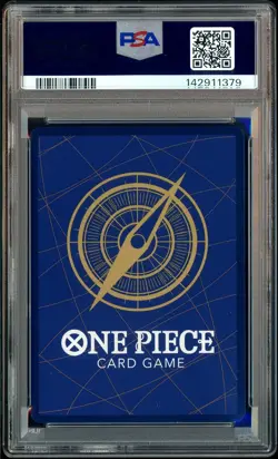 2022 One Piece OP01 EN Pre-Errata Alpha Alternate Art #016 Nami PSA 10 GEM MINT - Image 3