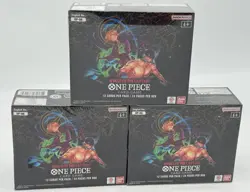 Lot of (3) One Piece English OP-06 Wings of the Captain Booster Boxes Sealed - Image 1