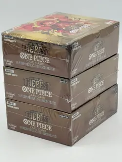 Lot of (3) One Piece English PRB-01 The Best Premium Booster Boxes Sealed - Image 4