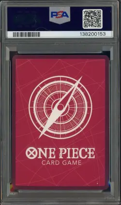 2025 ONE PIECE PROMOS BVB X ONE PIECE MATCH DAY 2025 #003 MONKEY D. LUFFY PSA 10 - Image 3