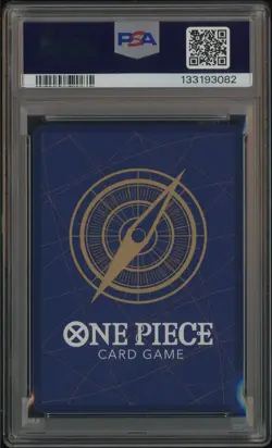2025 One Piece OP12 English 3rd Anniversary Silver #093 Marshall D. Teach PSA 10 - Image 3