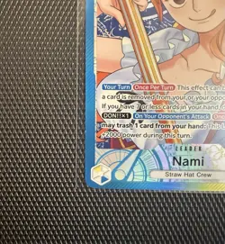 Nami Alt Art Leader - A Fist Of Divine Speed #OP11-041 L One Piece TCG - Image 2