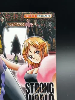 Nami One Piece Berry Match Double Promo Japanese SW-002-W PR - Image 3