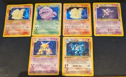 Pokemon TCG Holo Job lot Collection Base Set Jungle Fossil HP/Damaged - Image 1