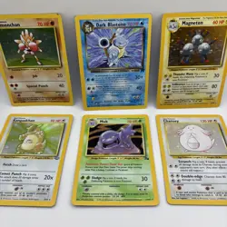 Vintage Pokemon TCG Lot Of Holos From Jungle, Base Set, Fossil, Team Rocket - Image 1