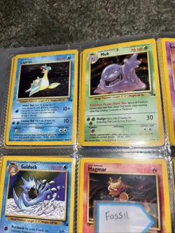 Pokemon TCG Base Set Fossil Series Job Lot Bundle. X17 Cards Including Holos - Image 2