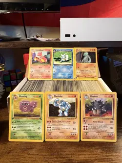Pokemon TCG Bulk Lot Around 400 : Base set, jungle, fossil w/ Early 2000s Aswell - Image 1