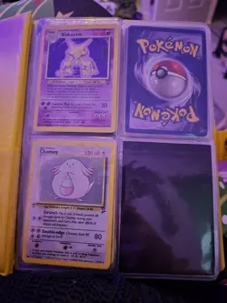 Pokemon TCG Vintage Binders Base Set 2 Fossil Jungle Team Rocket WOTC L1000+ Lot - Image 2