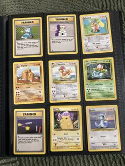 Vintage Pokemon TCG 160 Card Lot Base Set Jungle Fossil Some 1st Edition WOTC - Image 2
