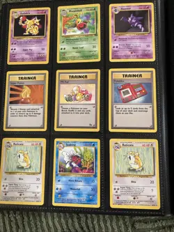 Vintage Pokemon TCG 160 Card Lot Base Set Jungle Fossil Some 1st Edition WOTC - Image 3