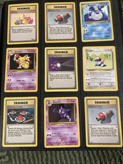 Vintage Pokemon TCG 160 Card Lot Base Set Jungle Fossil Some 1st Edition WOTC - Image 4