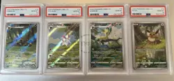 Pokemon Chinese Exclusive Gem Vol.2 CBB2C Sequential PSA10 Eeveelution Set (US) - Image 1