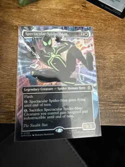 Spectacular Spider-Man(0238) (Borderless)(Textured Foil) Marvel’s Spider-Man - Image 1