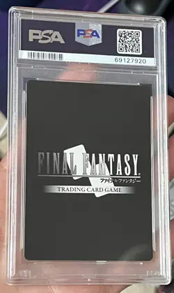 FFTCG FINAL FANTASY TCG OPUS 11 FOIL CLOUD 11-127L PSA 10 Gem Mint FF7 - Image 2