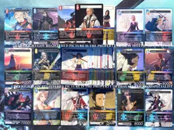 FINAL FANTASY TCG FFTCG OPUS 18 XVIII RESURGENCE OF POWER COMPLETE NON-FOIL SET - Image 1