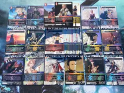 FINAL FANTASY TCG FFTCG OPUS 18 XVIII RESURGENCE OF POWER COMPLETE NON-FOIL SET - Image 2