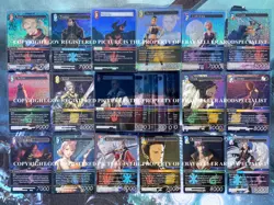 FINAL FANTASY TCG FFTCG OPUS 18 XVIII RESURGENCE OF POWER COMPLETE FOIL SET - Image 1