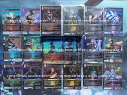FINAL FANTASY TCG FFTCG OPUS 17 XVII REBELLION'S CALL COMPLETE FOIL SET - Image 1
