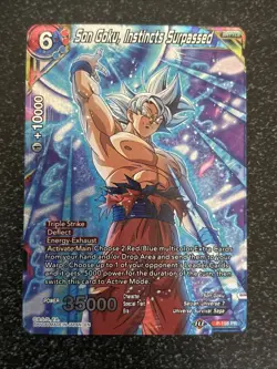 Son Goku Instincts Surpassed P-108 PR Foil Dragon Ball Super Card Game TCG - Image 1