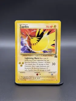 Zapdos 23/53 Wotc Promo Regular (MP/HP) VINTAGE POKEMON CARD BLACK STAR PROMO - Image 1