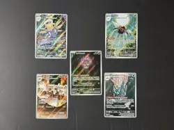 2025 Pokemon TCG Mega Evolution Card Illustration Rare Holo Lot of 5 - Image 1