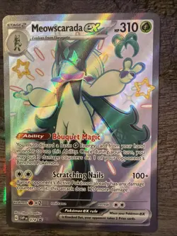 Meowscarada - (Cosmos Foil) 018/159 Miscellaneous Cards & Products Holo - Image 1