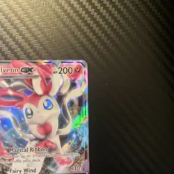 Sylveon GX 92/145 Ultra Rare Holo Guardians Rising LP Pokemon Card TCG - Image 4