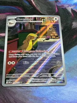 Gumshoos 153/132 Me01: Mega Evolution Holo Pokemon Card - Image 1