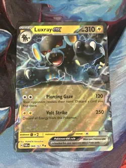 Pokemon TCG Luxray ex Twilight Masquerade 068/167 Double Rare Holo Raw Card - Image 1