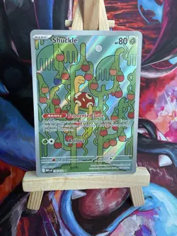 Pokemon TCG Shuckle Holo Illustration Rare Card 136/132 Mega Evolution - Image 2