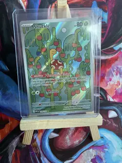 Pokemon TCG Shuckle Holo Illustration Rare Card 136/132 Mega Evolution - Image 5