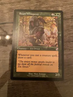 Beast Whisperer Regular from Time Spiral Remastered NM Never Played - Image 1
