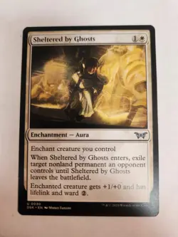 Sheltered by Ghosts Duskmourn: House of Horror Regular Near Mint NM MTG - Image 1