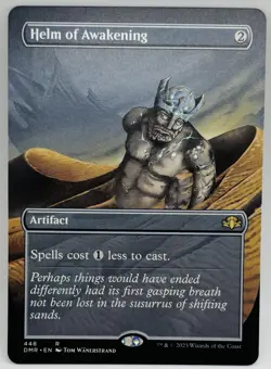 MTG Helm of Awakening (Borderless) Dominaria Remastered Regular - Image 1