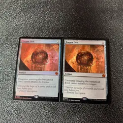 2x Torpor Orb Big Score - NM, 1 foil, 1 regular - Image 1