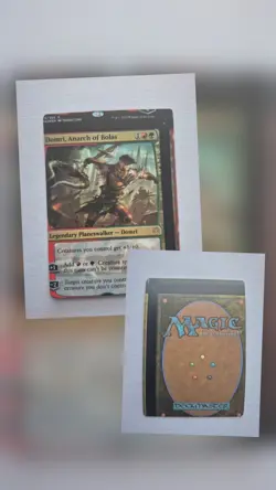 Domri, Anarch of Bolas Rare Foil War of the Spark NFC Miscut MTG - Image 3