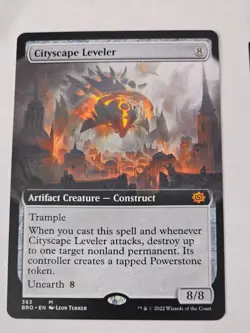 MTG - Cityscape Leveler Extended Art - Brother's War - Image 1