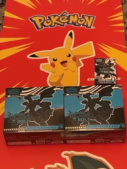 Pokemon TCG Black Bolt ETB & Booster Bundle - FACTORY SEALED - Image 1