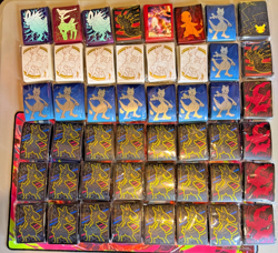 48 NEW Various Sets Pokemon TCG ETB Card Sleeves Lot - Image 1